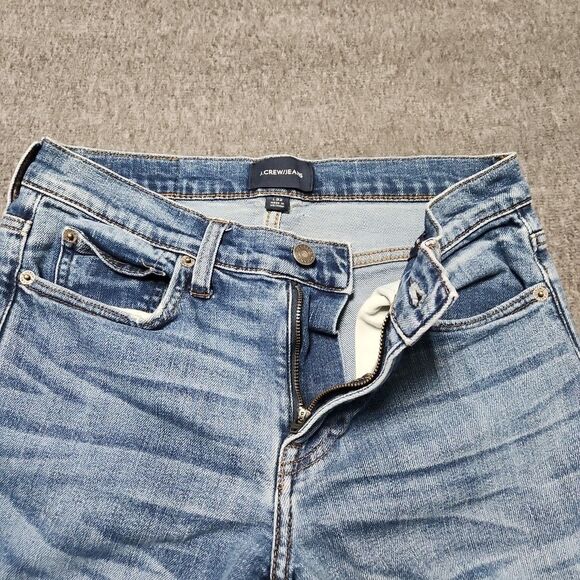 J Crew Jeans Mens 29x32 Blue 484 Slim Straight Denim Pants - Picture 4 of 10